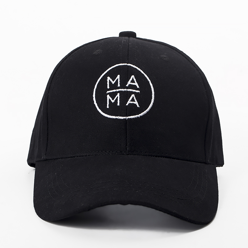 

High Quality American 100% Coon Mom Baseball Cap MAMA Casual Dad Hat Fashion Hip Hop Snapback Soild Hat Cap For Men Women Bone