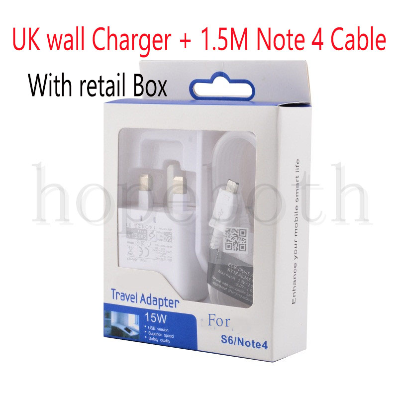 Charger +1.5M Note 4 Cable With Box