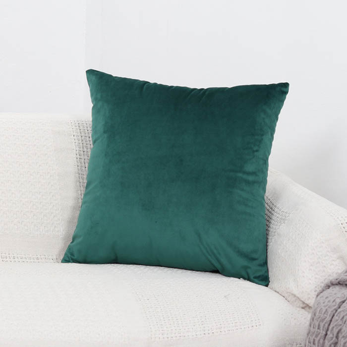 Home Decore Crushed Velvet Cushion Large Covers soft Luxury New Plain 8 Colours
