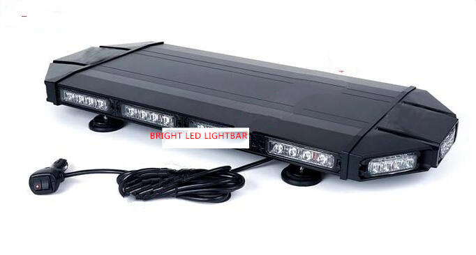 

High intensity 60cm 56*3W Led car emergency light bar,police strobe light,warning lightbar,waterproof IP67, Blue+white