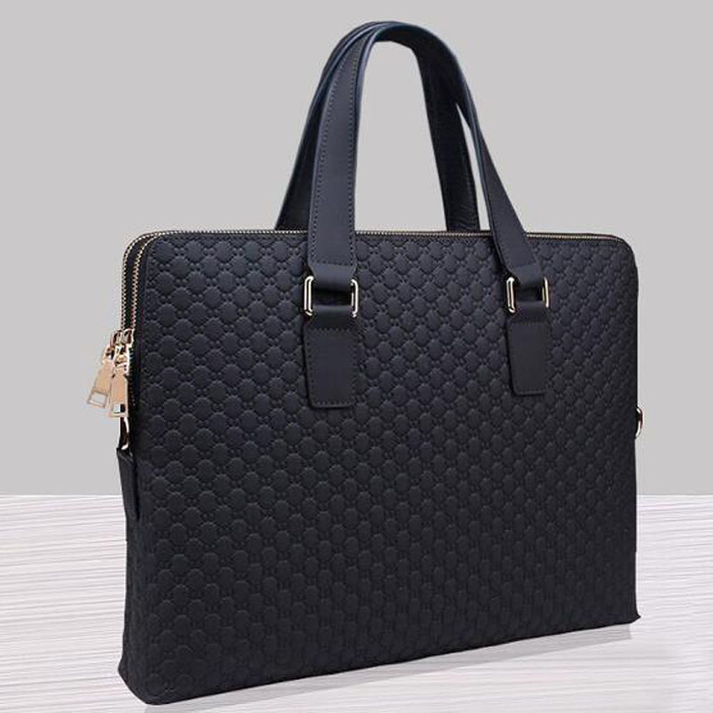 

New High Quality Handbags Designer Bags Brand Briefcases Totes Men Briefcases Casual Crocodile Leather Handbag Classic Bags, Black