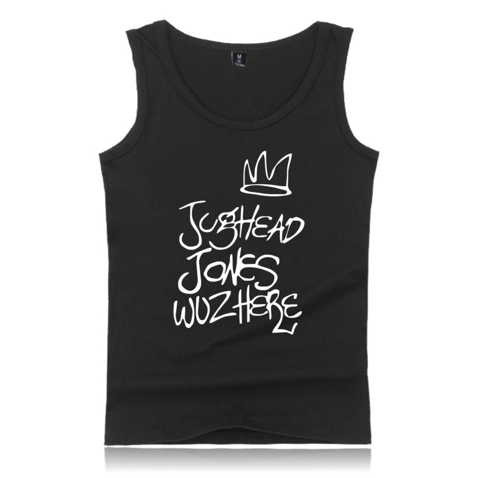 

Blackday Fashion Riverdale Tank Tops Women/Men Clothes Casual Women/Men Fashion Summer Tank Tops Clothes Tees Plus Size, White