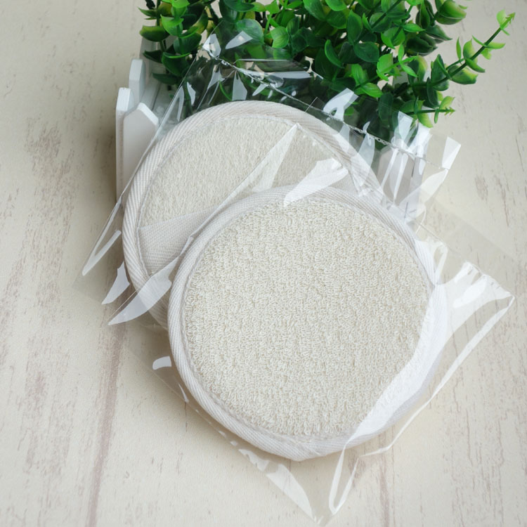 

10Pcs/Lot circular Ramie cloth Shower Scrubber Exfoliating Scrub Body Massage Sponge Wash Skin Spa Foam Bath Glove