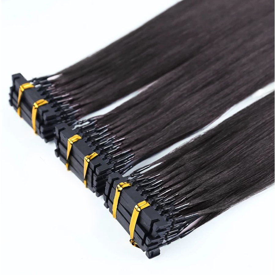 

Best Selling Products High Quality Fast 6D Remy Pre Bonded Human Hair Extensions, Micro Ring Extensions, 6d Hair Extensions