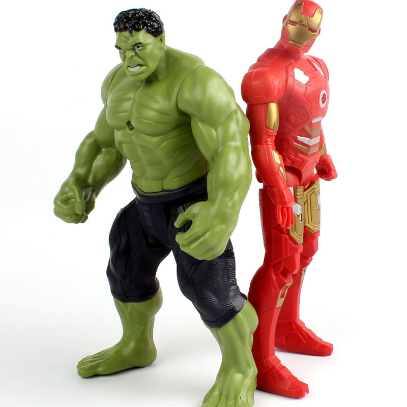 hulk and iron man toys