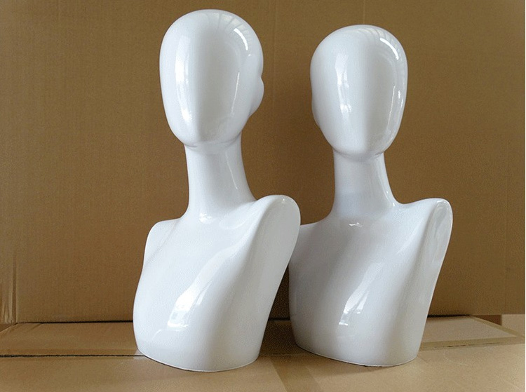 

Free Shipping! New Wig Head Mannequin Fiberglass Female Mannequin Head Hot Sale