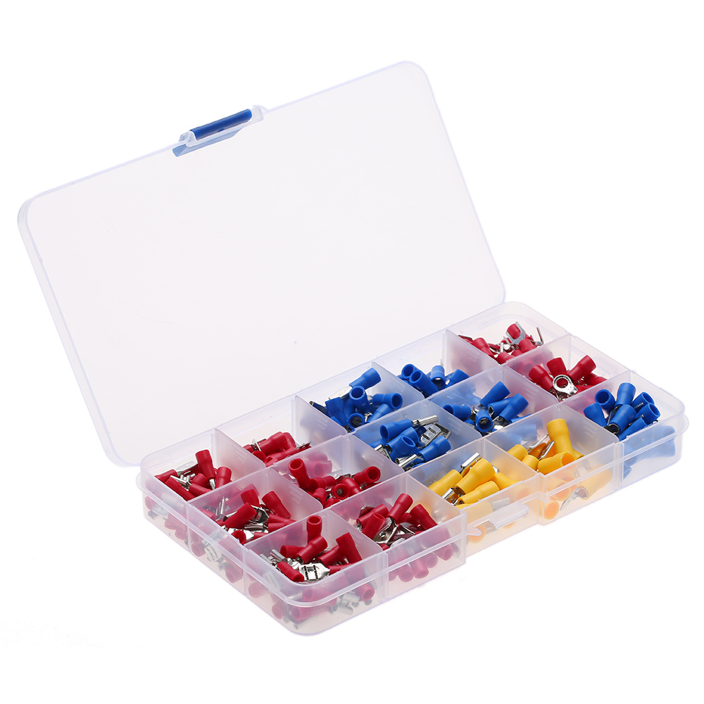 Crimpverbinder Bullet Drahtverbinder Isolierte Crimpverbinder Kit Elektrische Terminals Spaten 50 St/ücke Elektrischen Drahtverbinder