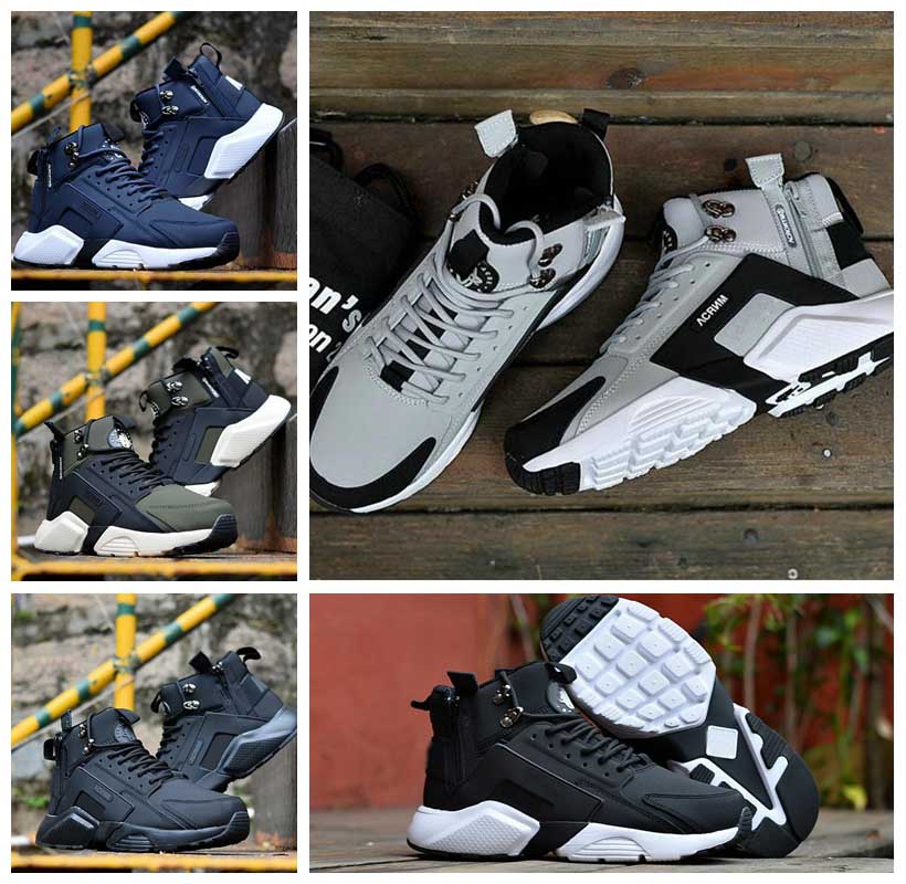 

Cheap Sale Air Huarache 6 X Acronym City MID Leather High Top Huaraches Running Shoes Men Women huraches Sneakers Hurache Zapatos Size 7-11, 06