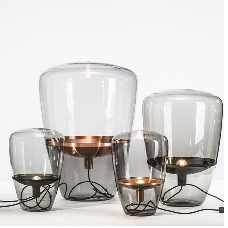 2020 Modern Nordic Style Glass Table Lamp Fashion Designer Nordic Style Glass Table Lamp