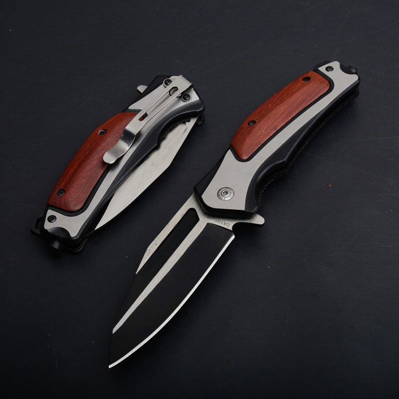 

BK DA130 Flipper Tactical Folding Knife 5Cr15Mov 58HRC Outdoor Camping Hunting Survival Pocket Utility EDC Tools Military Utility Knife