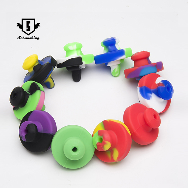

Silicone Carb CapSmoking Accessories Dia 34mm For Quartz Banger Nails Cap Random color water pipesSRS523