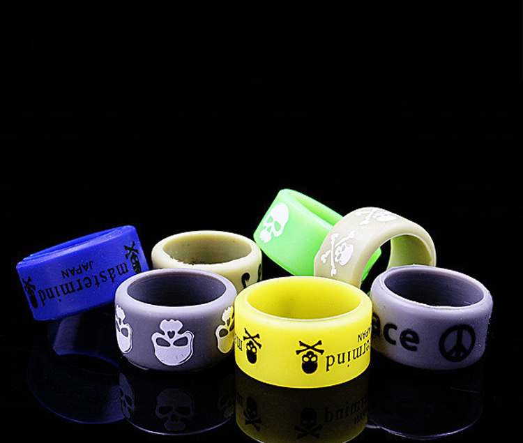 

200Pcs/Bag Free Shipping Ecig Vape Band Silicone Rubber Ring HIgh Quality Protection E Cigarette Colorful Soft Band