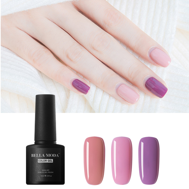 

BELLA MODA 10ml Any 1 Color Gel Nail Polish UV Gel Varnish Nail Art Soak Off Lacquer, Bm-bb-054