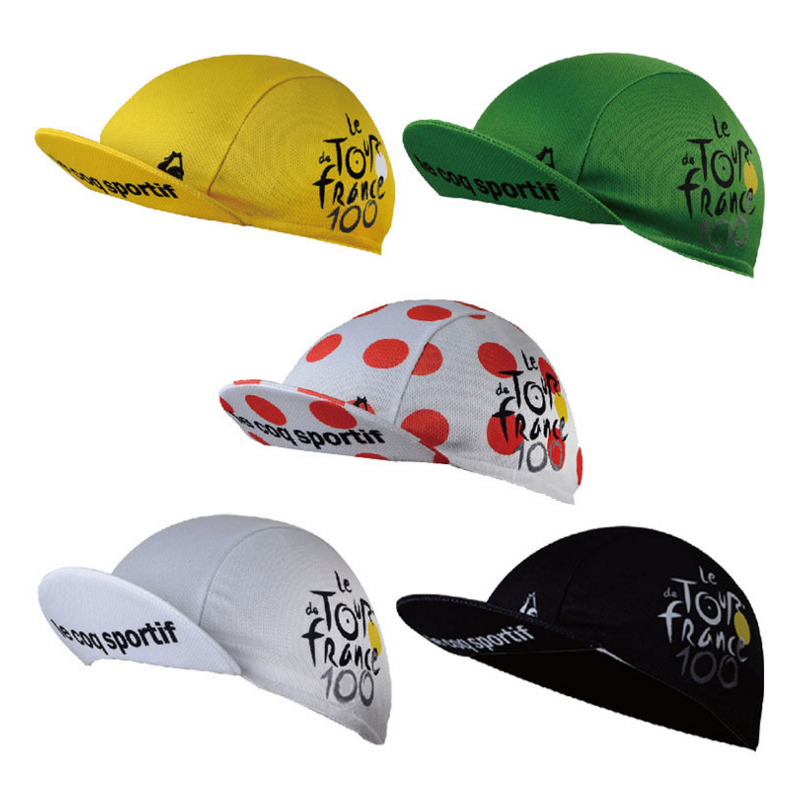 

Hot 5 Cores Tour de France Ao Ar Livre Pro Cycling Cap Protetor Solar Chapelaria Chapéus Casquette Gorras Mountain Bike Bicicleta Sweatproof, Black