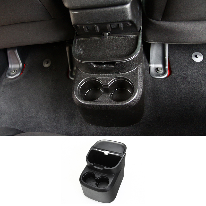 

Auto Rear Water Cup Holder Storage Box Pocket 4 doors Interior Accessories Fit For Jeep Wrangler 2011-2017