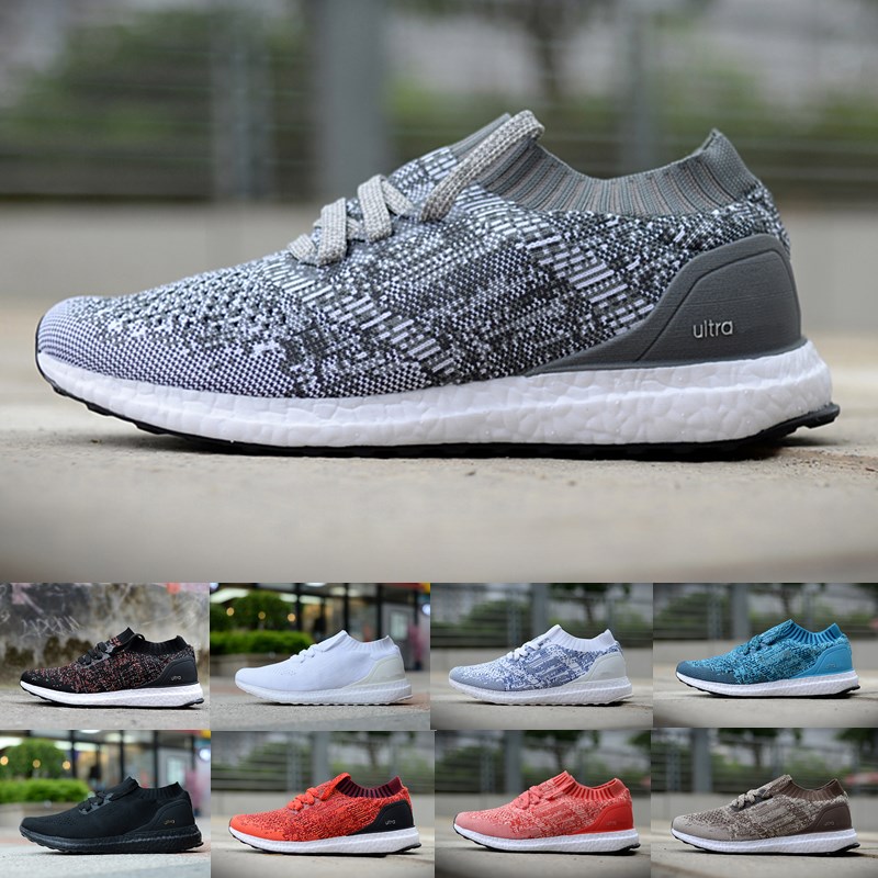 

2019 High Quality Ultra boot Uncaged Primeknit Running Shoes Men and Women Ultraboot Triple Sneakers Athletic Shoes 36-45