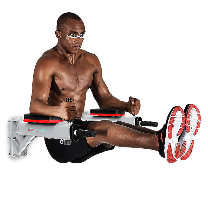 

Wall Mounted Pull Up Chin Up Bar Heavy Duty Horizontal Bar for Power Training Muscle Strength Workout Fitness w/ Resistance Band