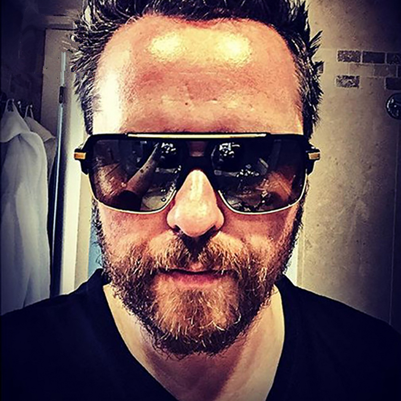 

Fashion Vintage Sungalsses Men Brand Designer Luxury Reflective Shades Sunglasses Mirror Sun Glasses For Men Male Oculos de sol