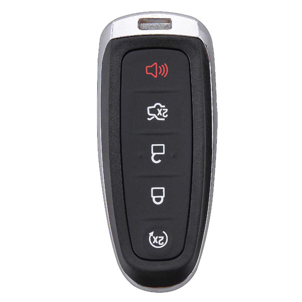 5 Buttons NEW Replacement Key Shell fit for Car FORD Smart Remote Case Pad Key Blank-image-416346295