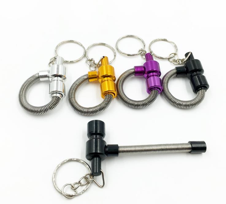 

Creative portable spring ornaments metal pipe multicolor variety Yanju accessories