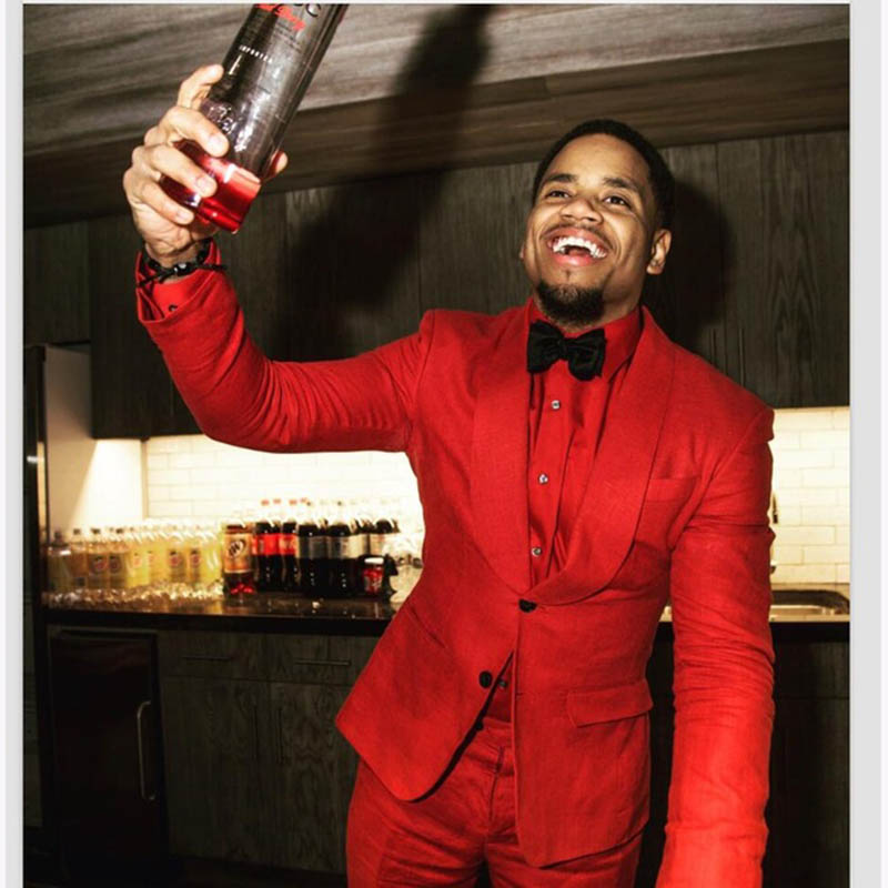 2018 Latest Coat Pant Designs Red Men Suit Formal Slim Fit Costumes Marriage Groom Blazer Prom mens Suits Gentle Wedding Tuxedo
