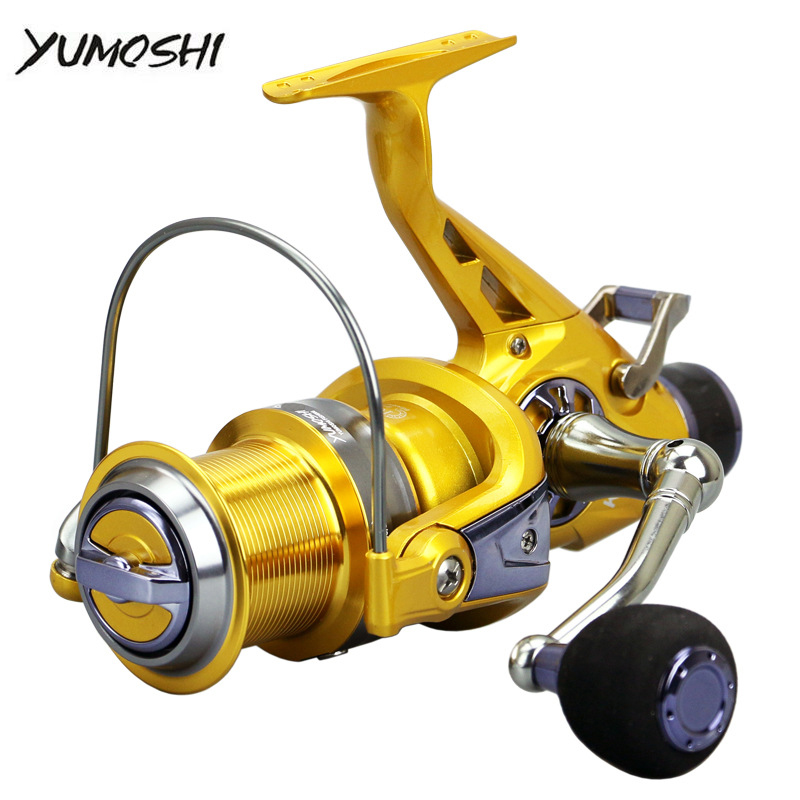 

Yumoshi Spinning Fishing Reel Fishing Reel 5.2:1 11BB Bearing Balls Reel Carp Fishing Wheel Sea Tackle Pesca