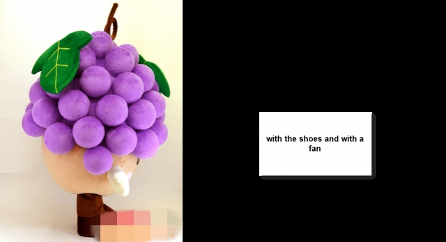 

Custom Purple grape mascot costume Adult Size free shipping