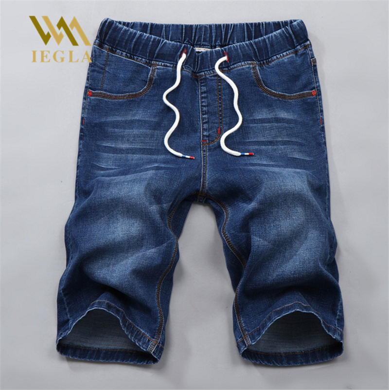 

Jeans Man Large Mens Loose Fashion Jeans Summer Calf-Length Denim Shorts Plus Size Casual Clothing Male Masculino Streetwear, Light blue
