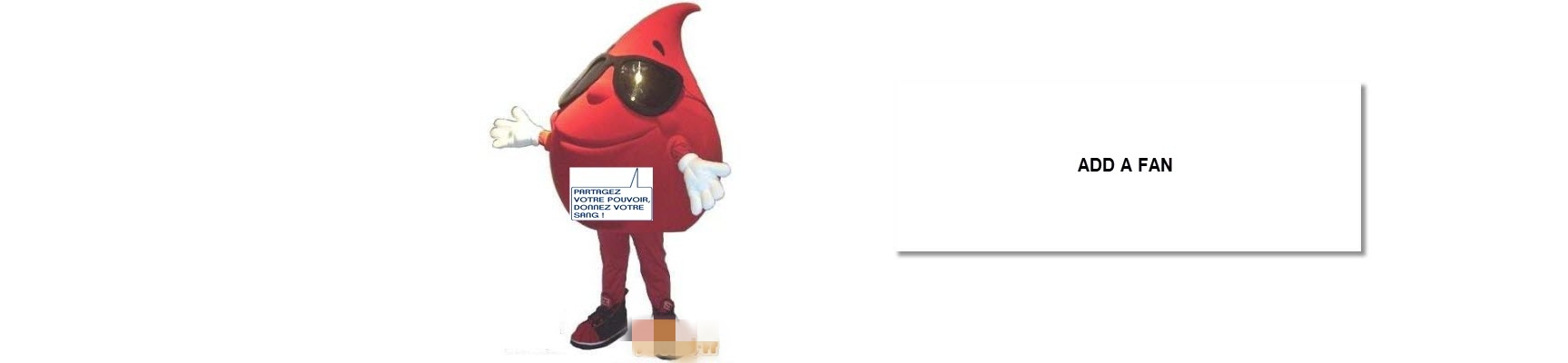 

Custom Red blood drop mascot costume add a LOGO and fan free shipping