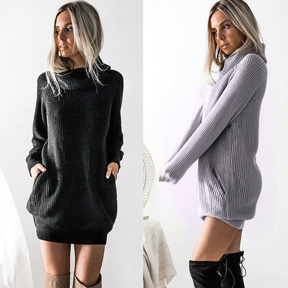 Nouveau top pour femme pull tunique pull en mailles Casual Maternité Taille 8-14