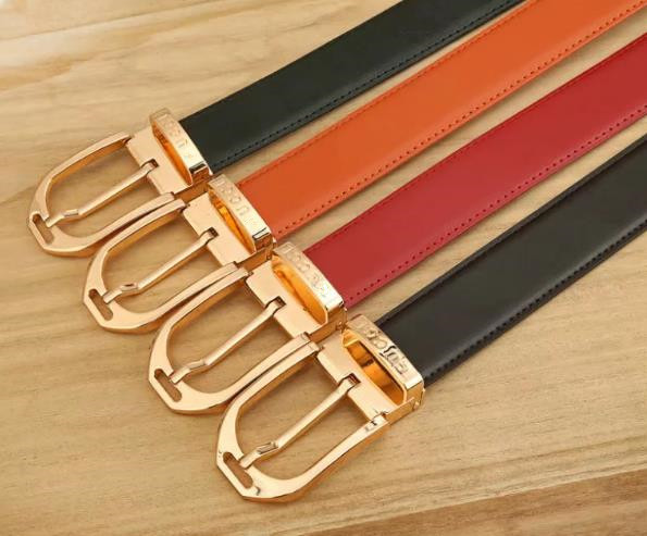 

New Belt Designer Belts For Men Women Pin Buckle Fashion Casual Luxury Female Leather Waist Belts, Multi