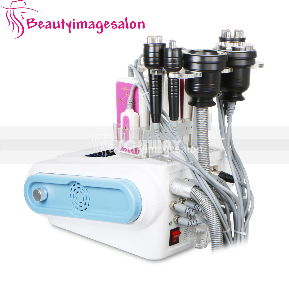 

Unoisetion 40K Cavitation 5mw Lipo Laser Slimming BIO Sextupolar Quadrupolar Bipolar 3D RF Vacuum Body Care Salon Beauty Machine