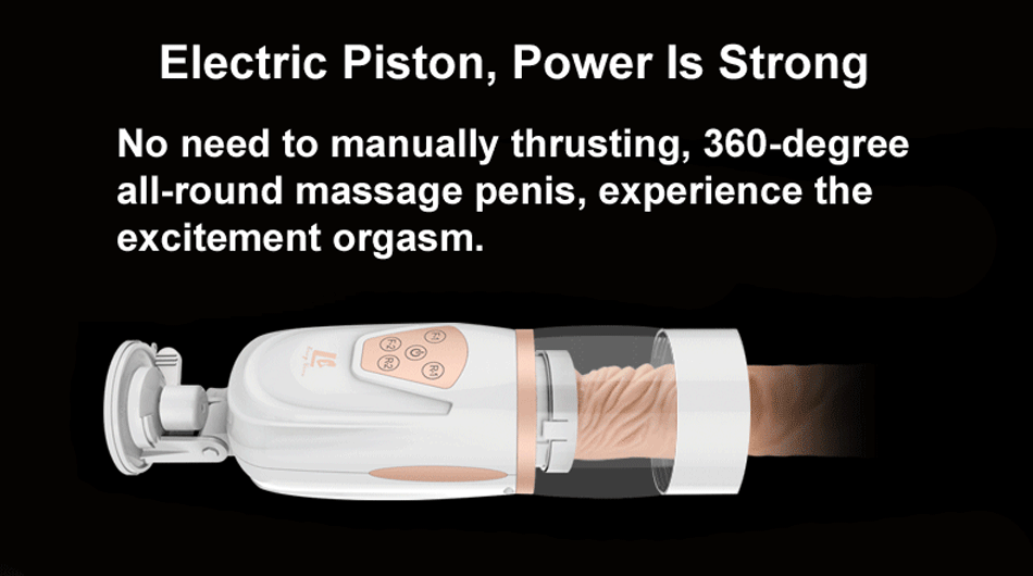 Rotate Retractable Sex Machine Handsfree Automatic Piston Telescopic Sex Toys For Men 