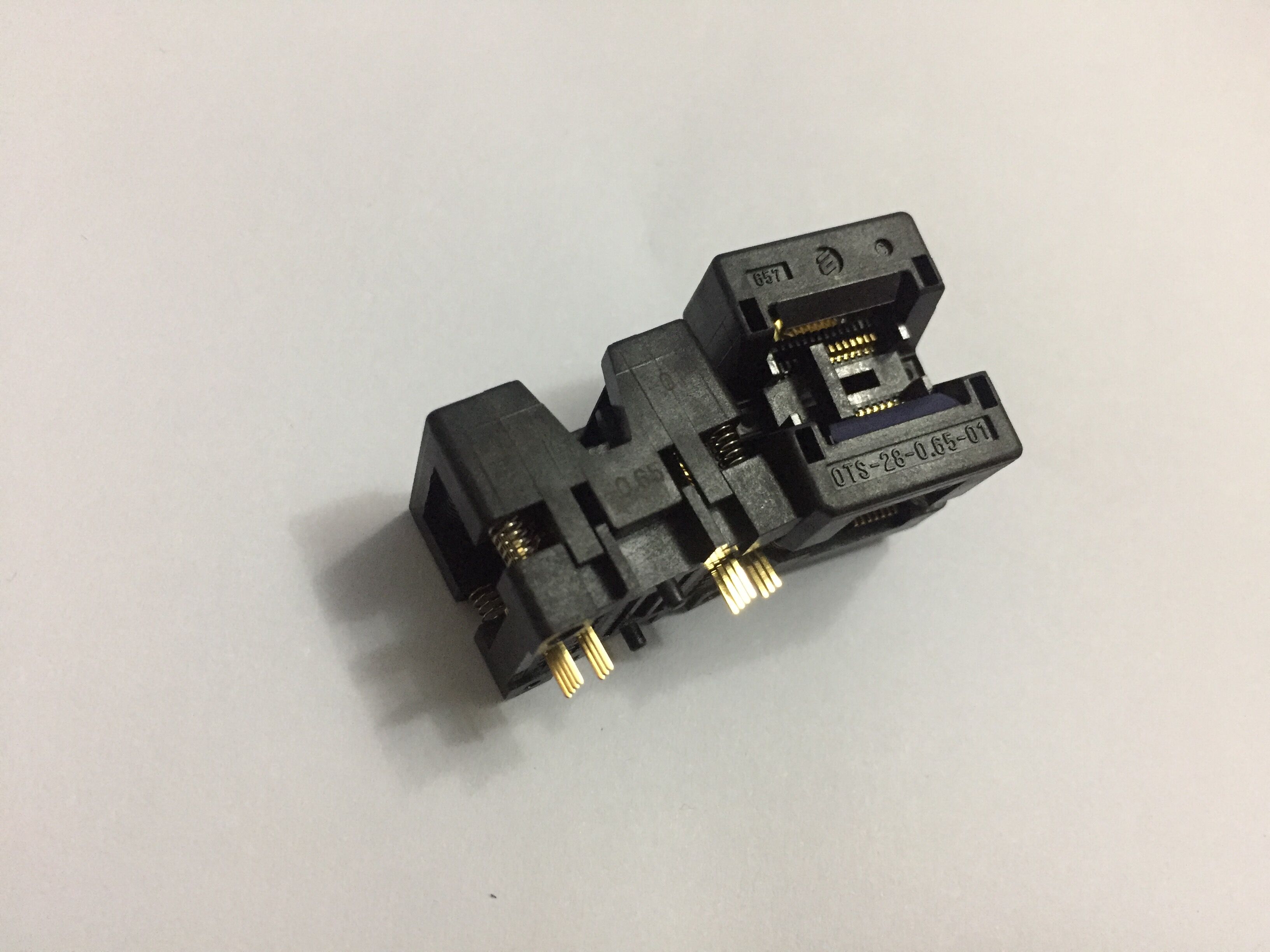 

OTS-14(28)-0.65-01 Enplas SSOP14PIN IC Test And Burn in Socket 0.65mm Pitch