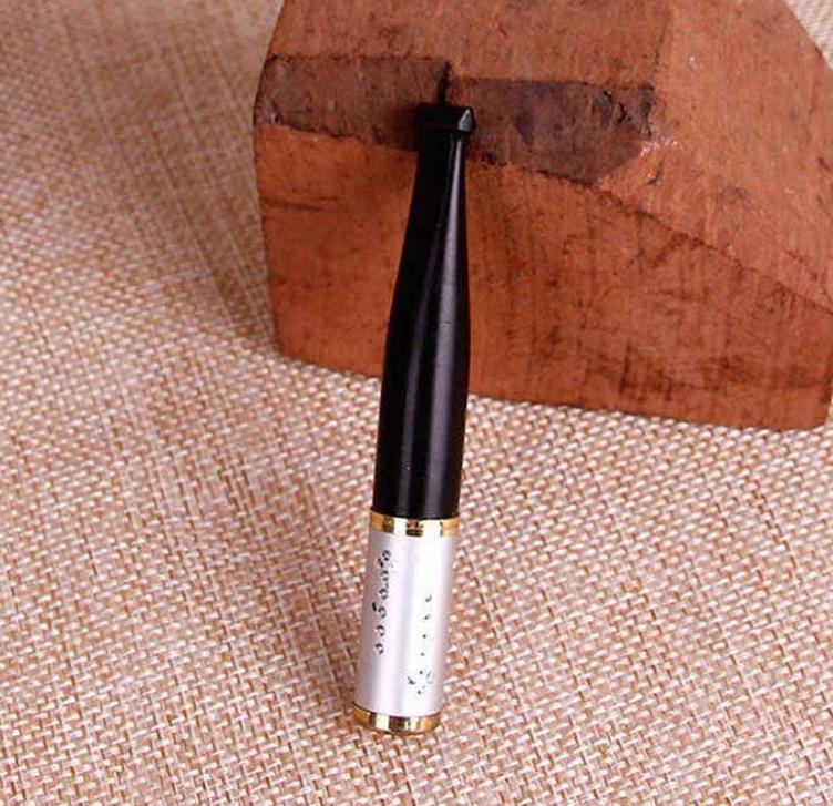 

Wood edge filter of sandalwood ebony and dismantling the wooden cigarette holder of pipe mouth