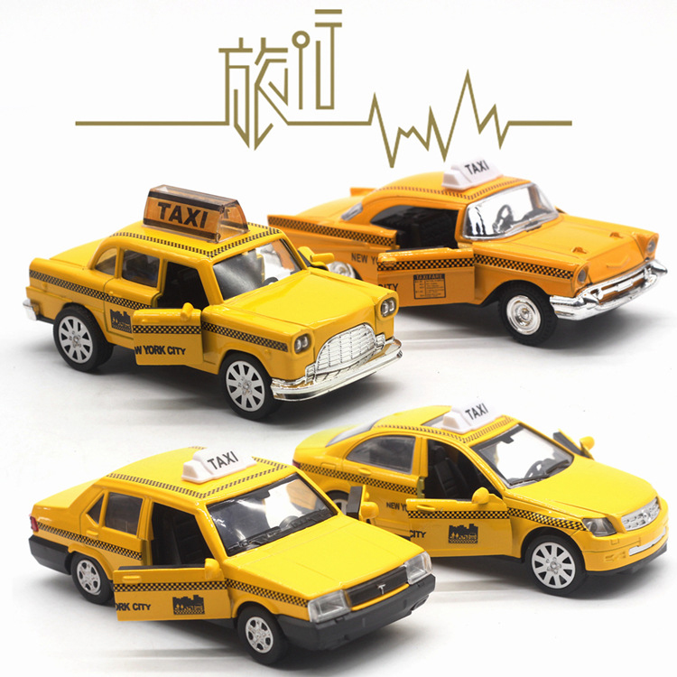 mini taxi cab toys