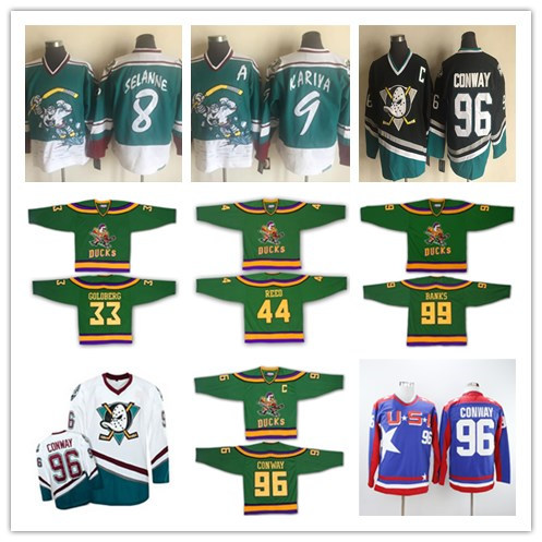 mighty ducks movie jersey white