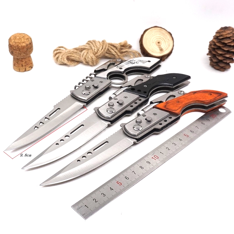 

Folding Knife Pocket Knife 440 steel Blade Tactical Knife Camping Hunting Outdoor EDC Tool Knives Multitool