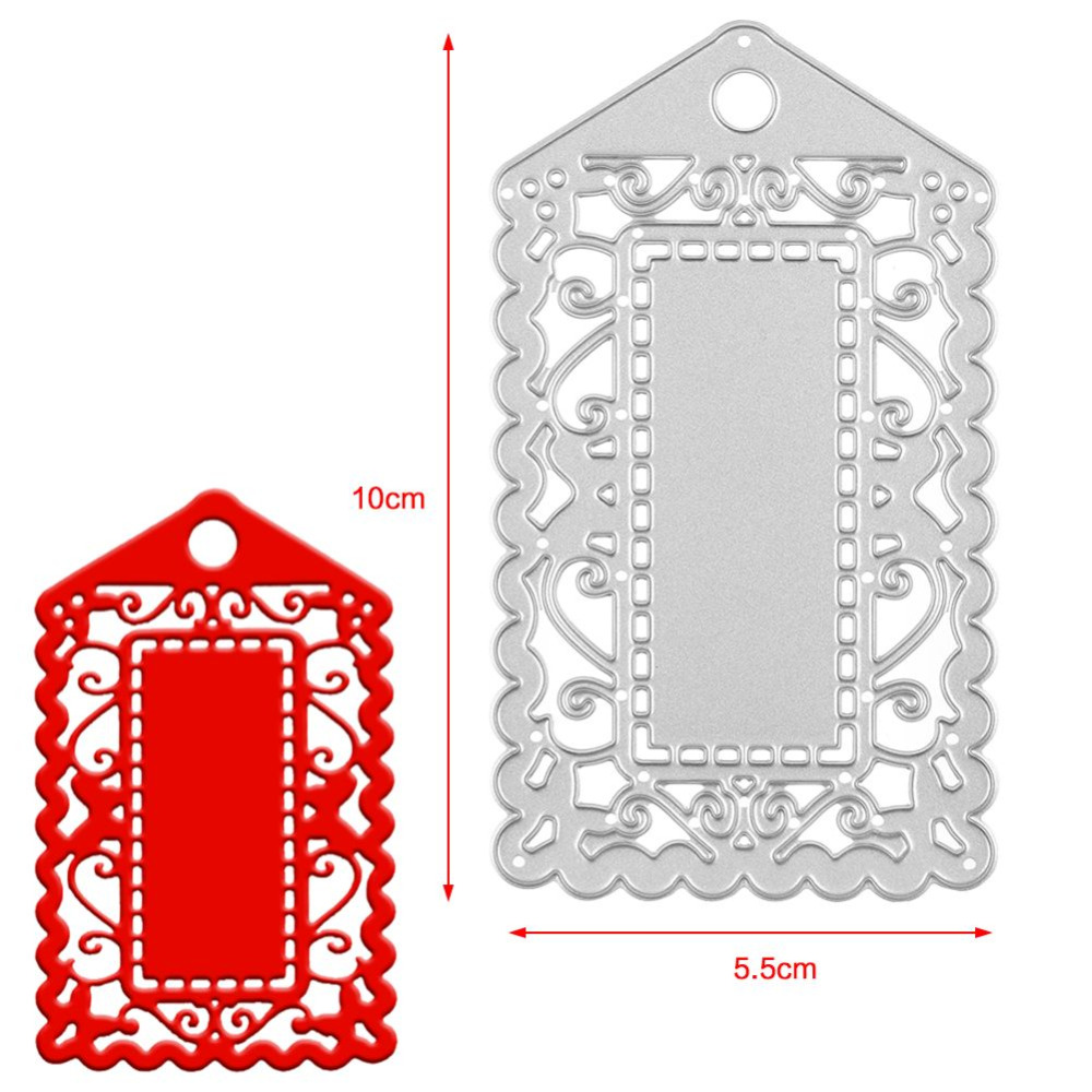 Craft Dies Tags Cutting die for Cards Scrapbooking and Paper Crafts Embossing folder DIY paper-image-413822209