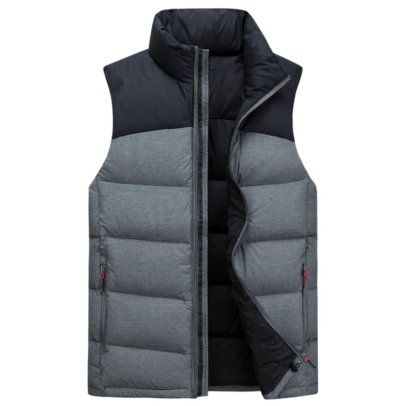 

Hot SALE Mens Vests Down jacket Coat Womens Designer winter Vest jackets Fashion Parkas MAN DOWN VEST COAT 3 COLOUR SIZE -4XL, Gray
