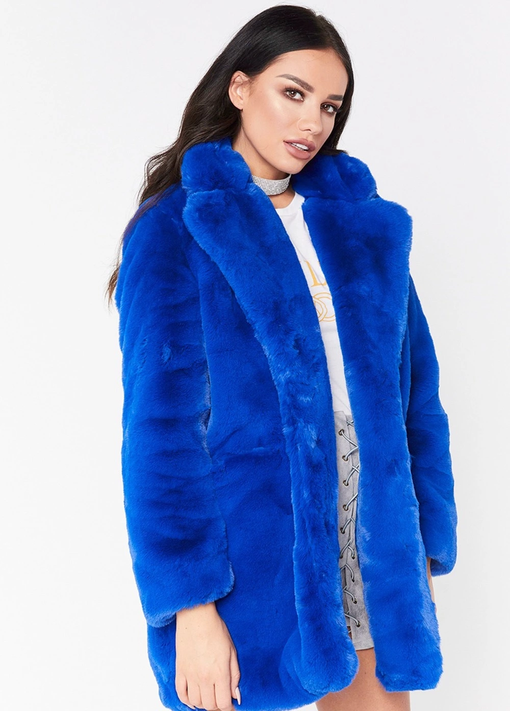 

faux coat Shaggy Jacket coats outwear Winter Soft Fur Evening outfit, Yellow