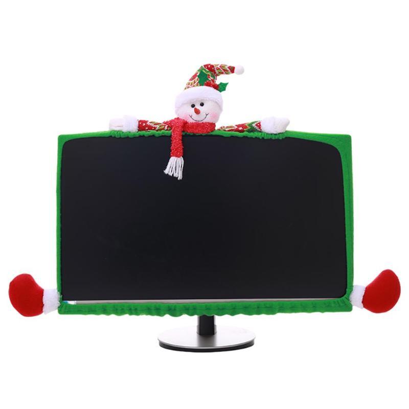 Computer LCD Monitor Border Cover Screen Edge Protector Christmas