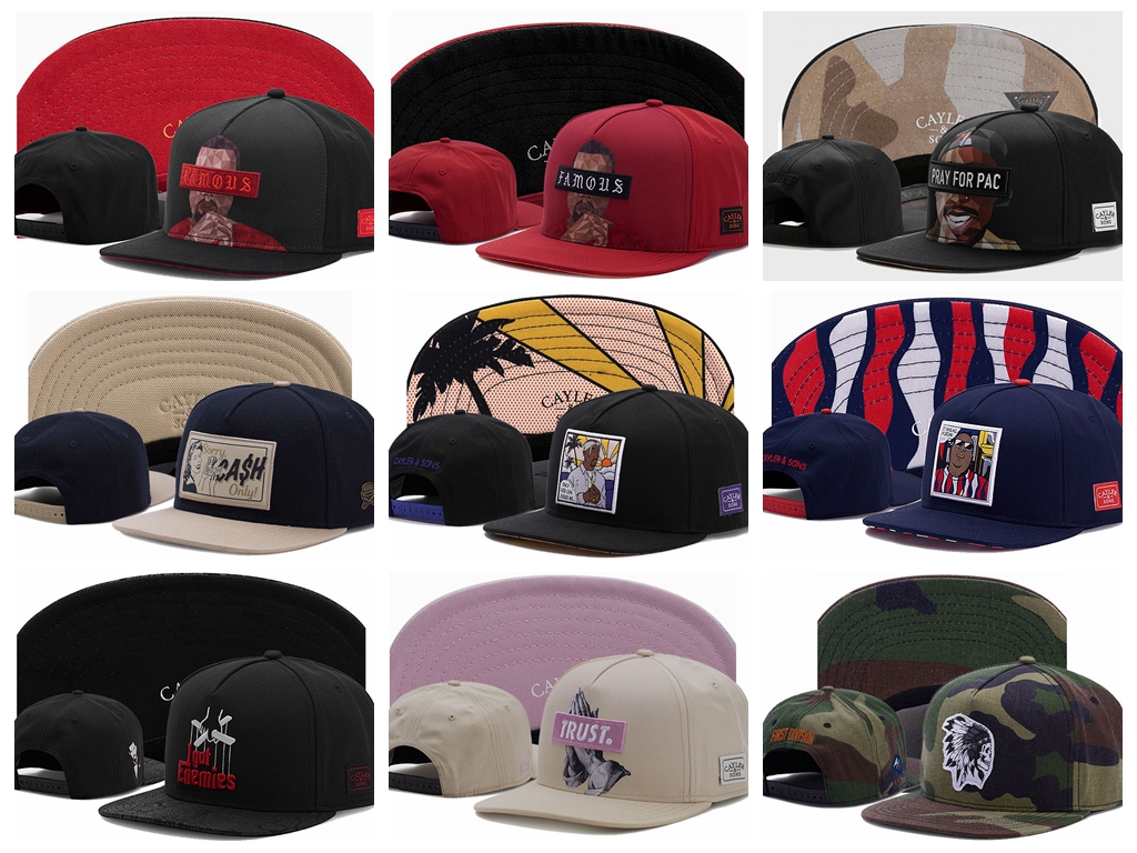 

Cayler & Sons FAMOUS PRAY FOR PAC i got Enemies baseball caps hip hop flat brim bones gorra sports snapback caps for men women unisex