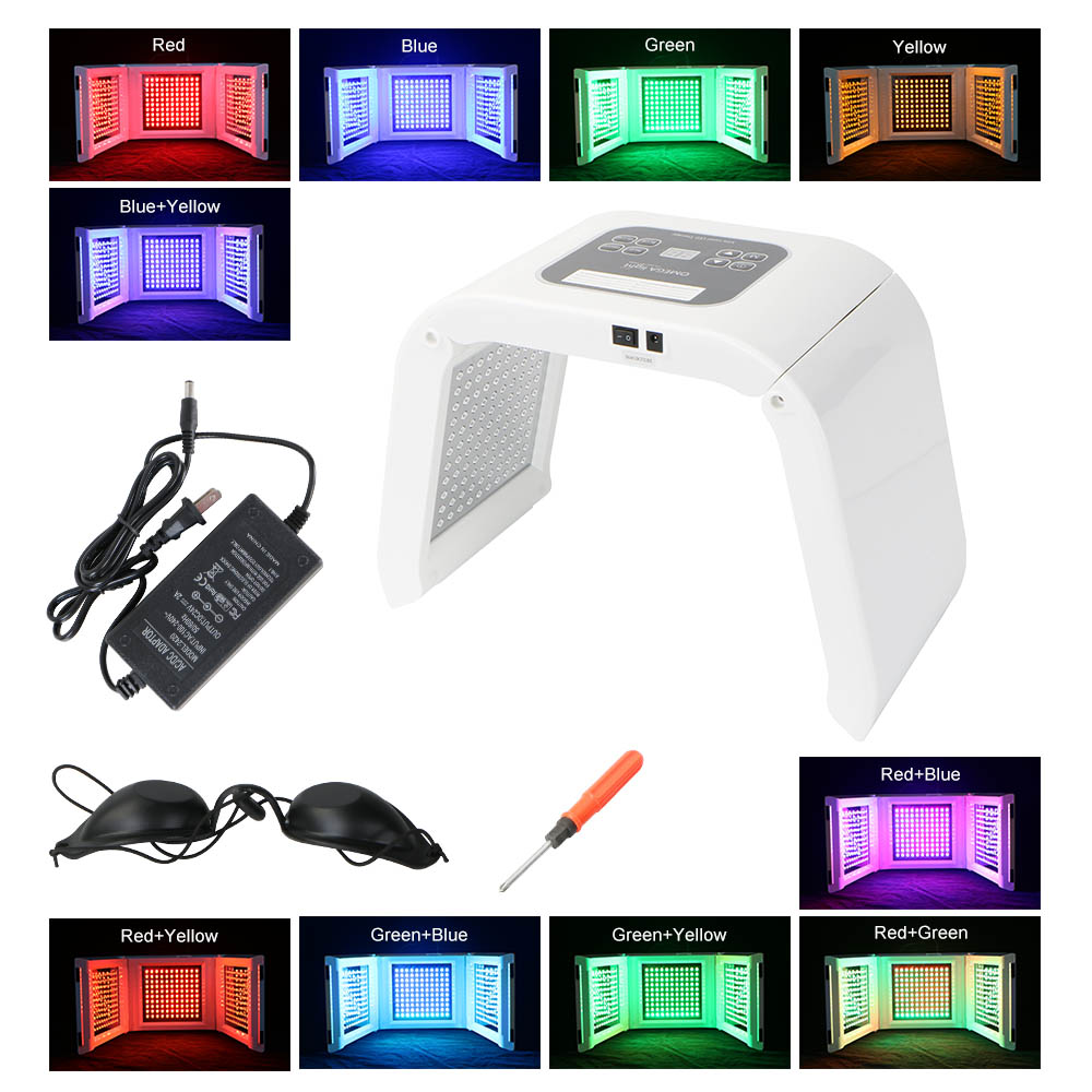 10 Color Professional Photon LED Facial Skin Rejuvenation Anti-Aging Beauty Therapy Light for Home Use Beauty Instrument