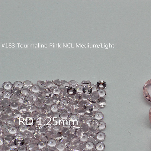

Pink Color Nanogem Crystal 2.5mm Round Top Quality Thermostable Synthetic Loose Gemstone For Jewellery 1000pcs Per Color A Lot