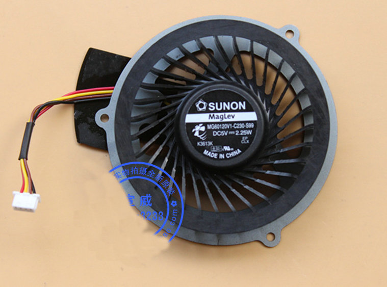 

New Original SUNON MG60120V1-C230-S99 DC5V 2.25W for Lenovo Laptop cooling fanIdeaPad Y500