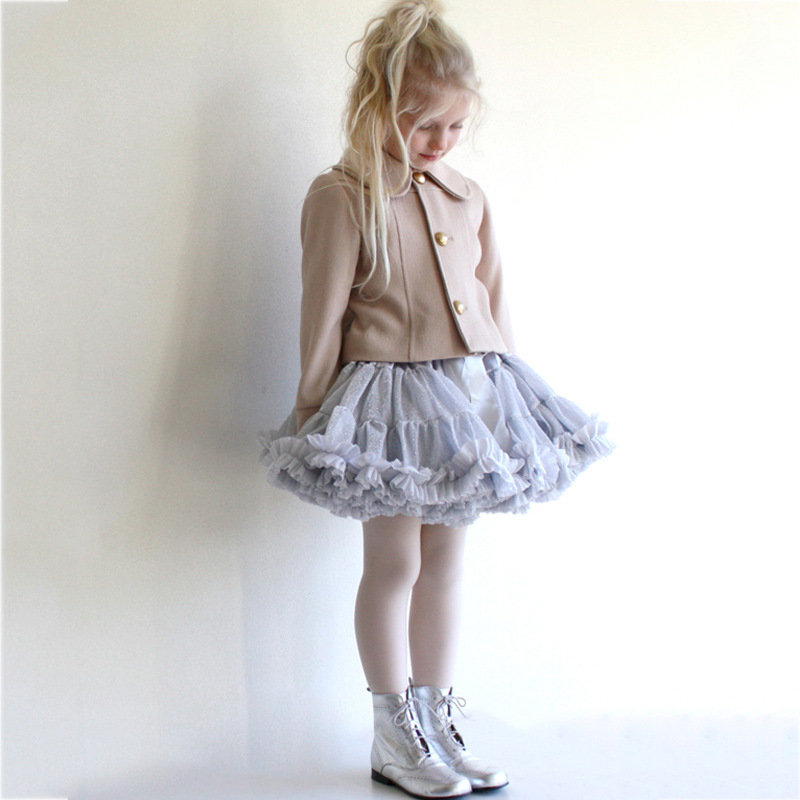 

Baby Girls Tutu Skirt Fluffy Children Ballet Kids Pettiskirt Baby Girl Skirts Princess Tulle Party Dance Skirts For Girls Cheap, As picture