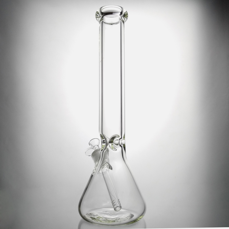 

16" 9mm Thickness Big Glass Bong Beaker Ice Thick Elephant Joint Waterpipe with 14/18 Downstem 14mm Bowl Free Shipping
