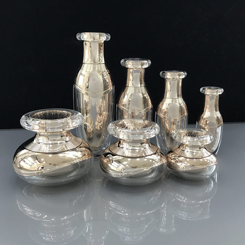 

15g30g50g Acrylic Empty Cosmetic Beauty Cream Jar, 15ml30ml50ml100ml High Quality Lotion Pump Bottle fast shipping F791