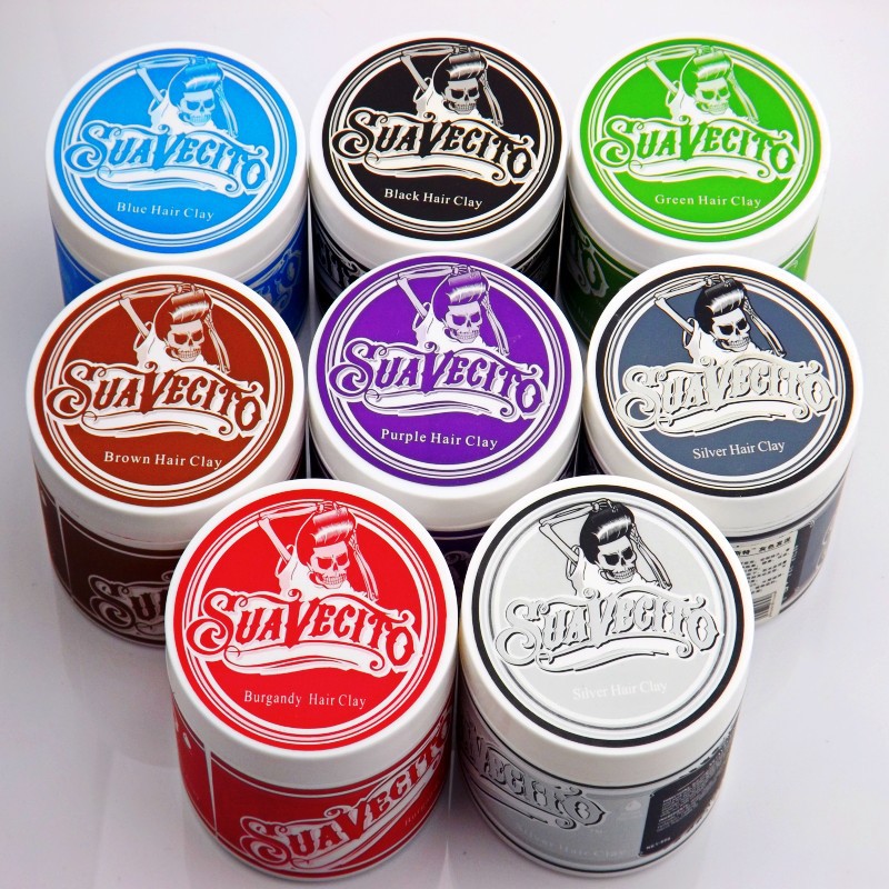 Compre Suavecito Estereotipos Cera Cabello Color Crema Para El Cabello Gel Temporal Para El Cabello Por única Vez Modelado Fuerte Finalizar Es Lodo